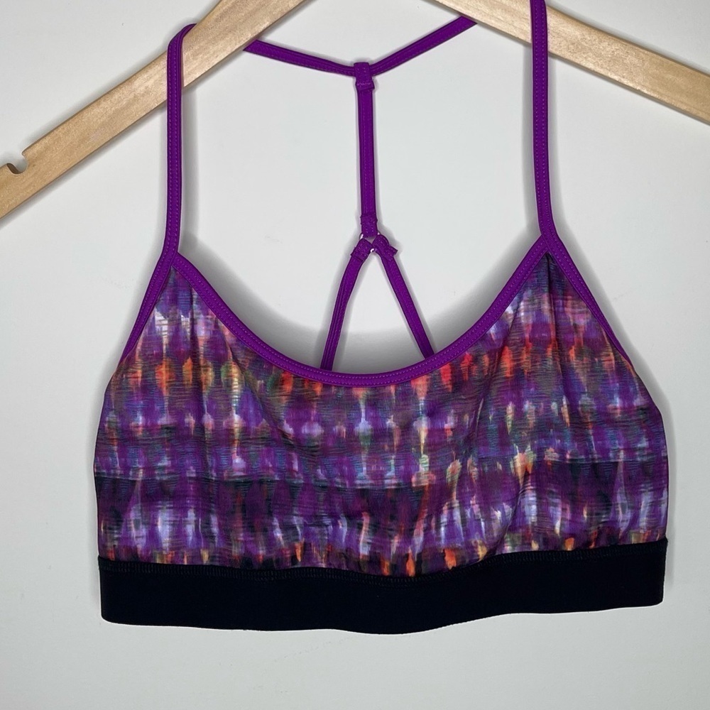 ALO Yoga Spark Bra in‎ Bohemian Pattern Size Medium Athleisure yoga streetwear
